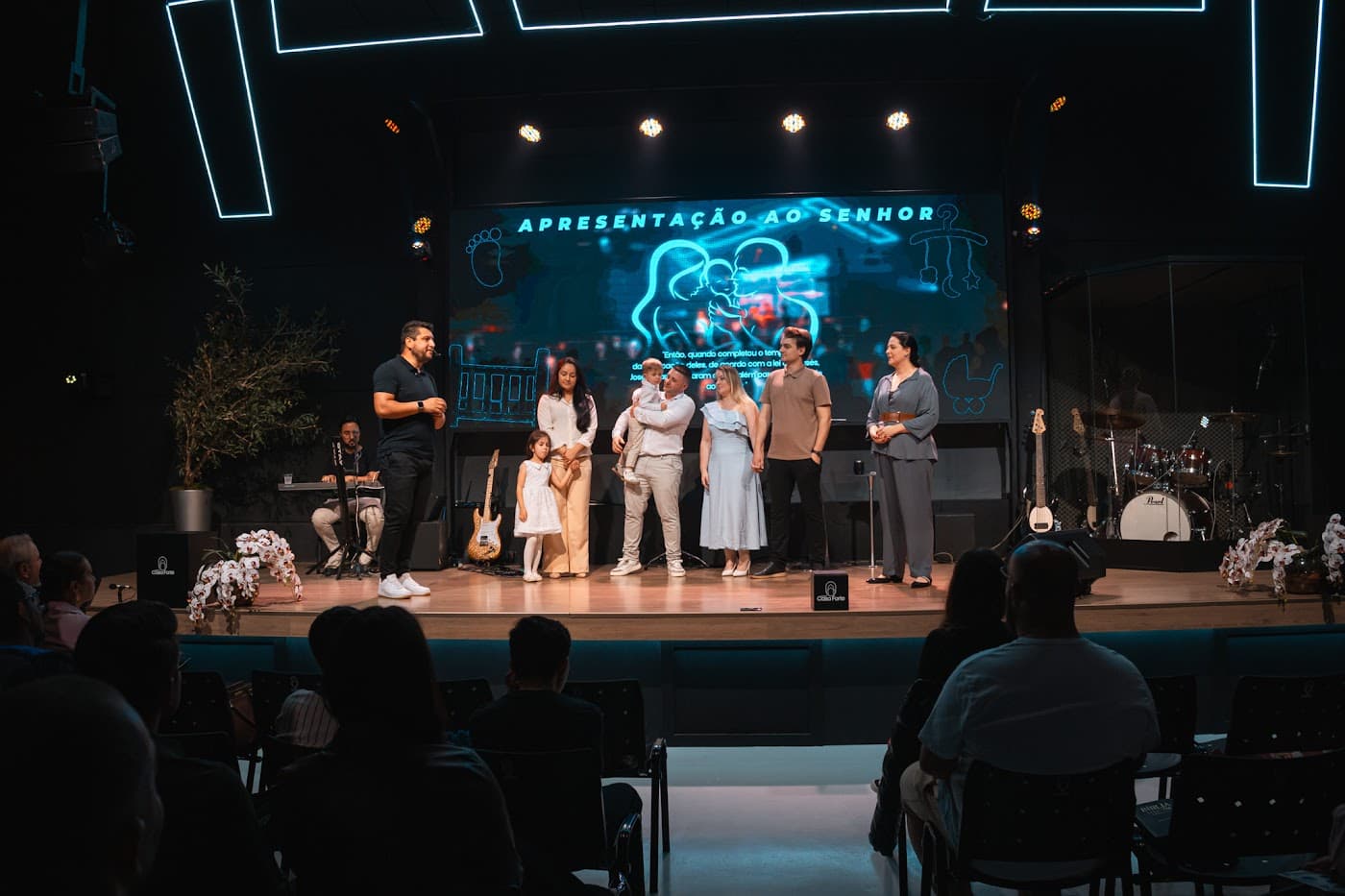 Momento do Culto de Domingo na Casa em 20 de setembro — foto 05