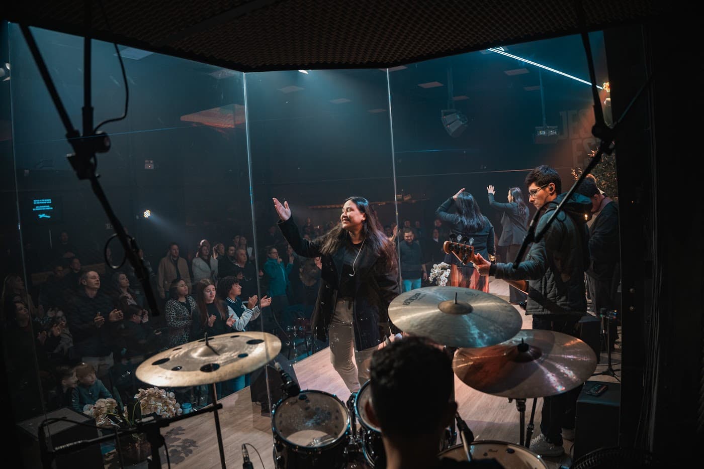 Momento do Culto de Domingo na Casa em 13 de setembro — foto 07