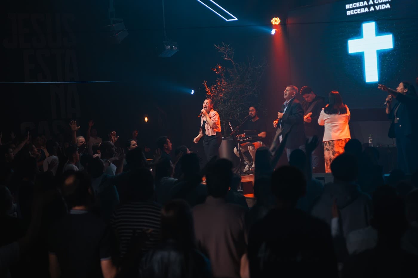 Momento do Culto de Domingo na Casa em 20 de setembro — foto 03