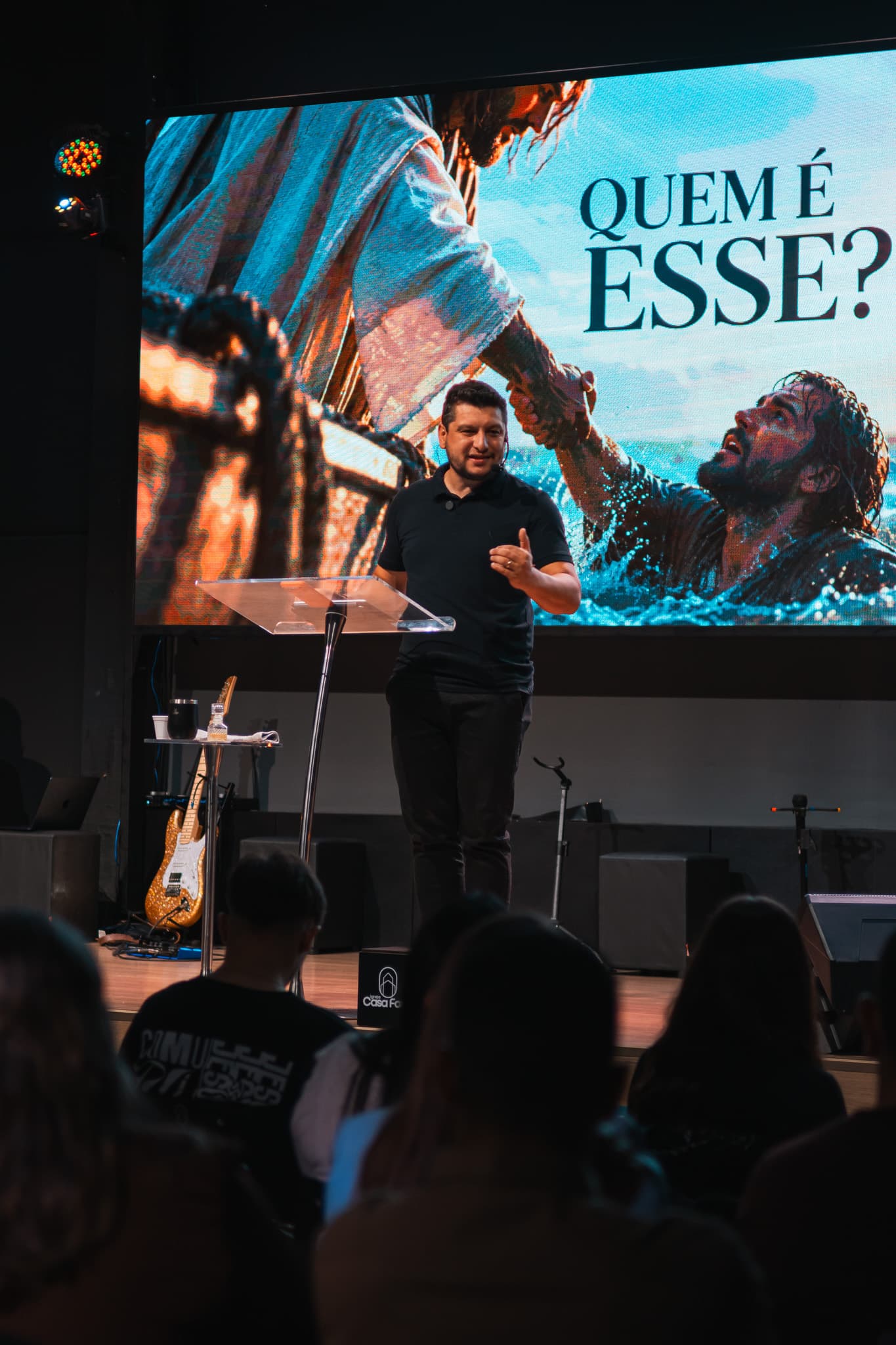Momento do Culto de Domingo na Casa em 20 de setembro — foto 02