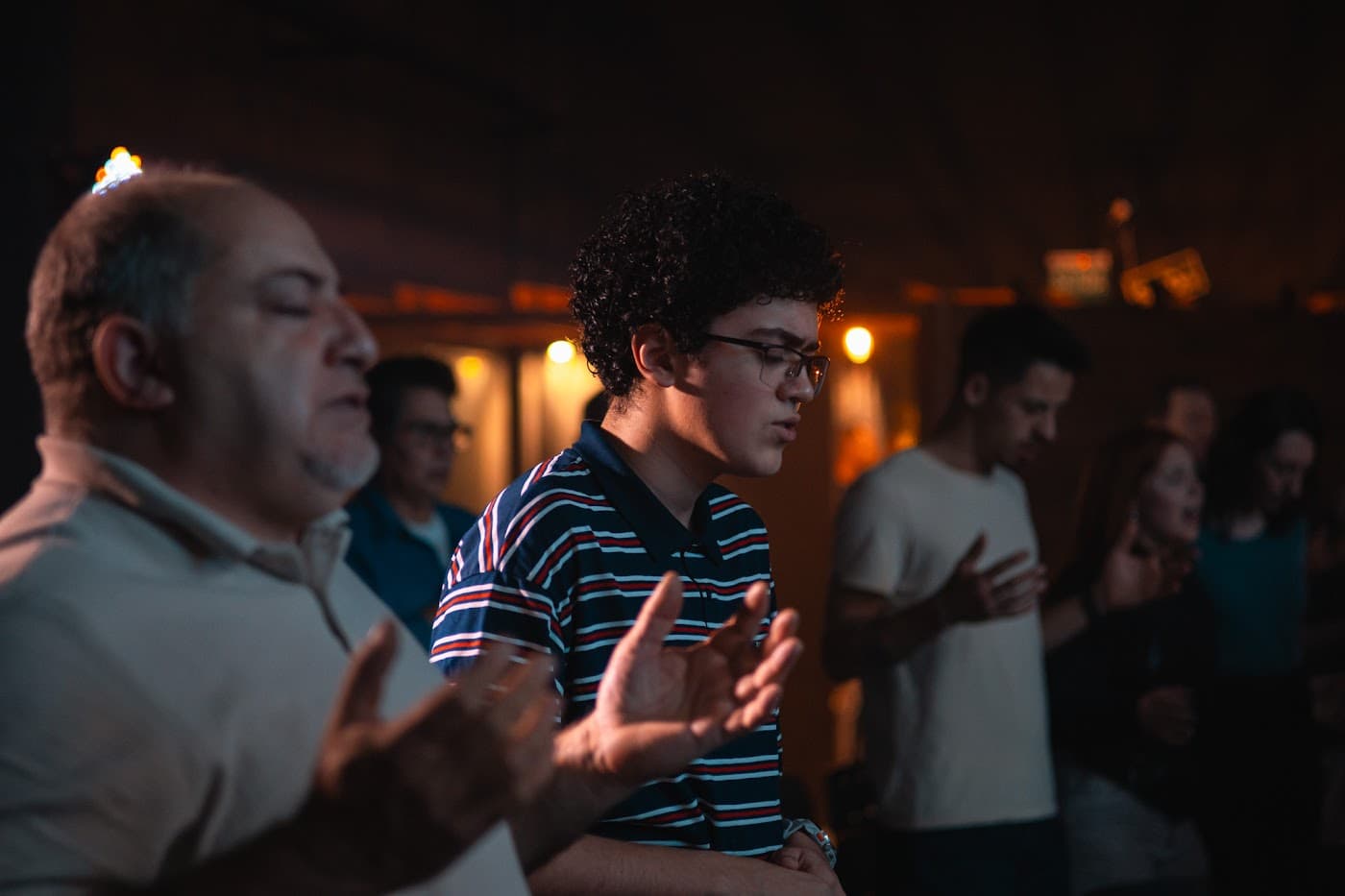 Momento do Culto de Domingo na Casa em 20 de setembro — foto 11