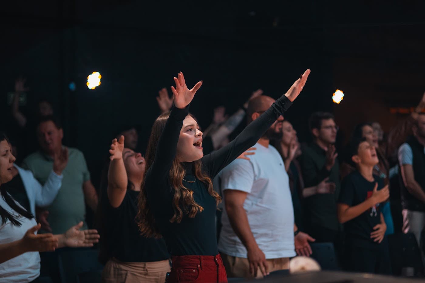 Momento do Culto de Domingo na Casa em 20 de setembro — foto 07