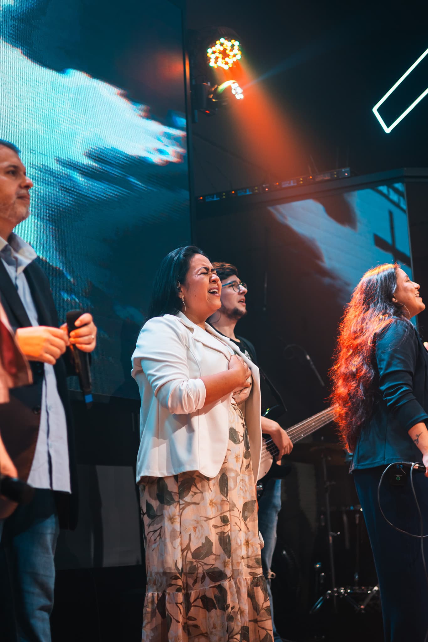 Momento do Culto de Domingo na Casa em 20 de setembro — foto 08